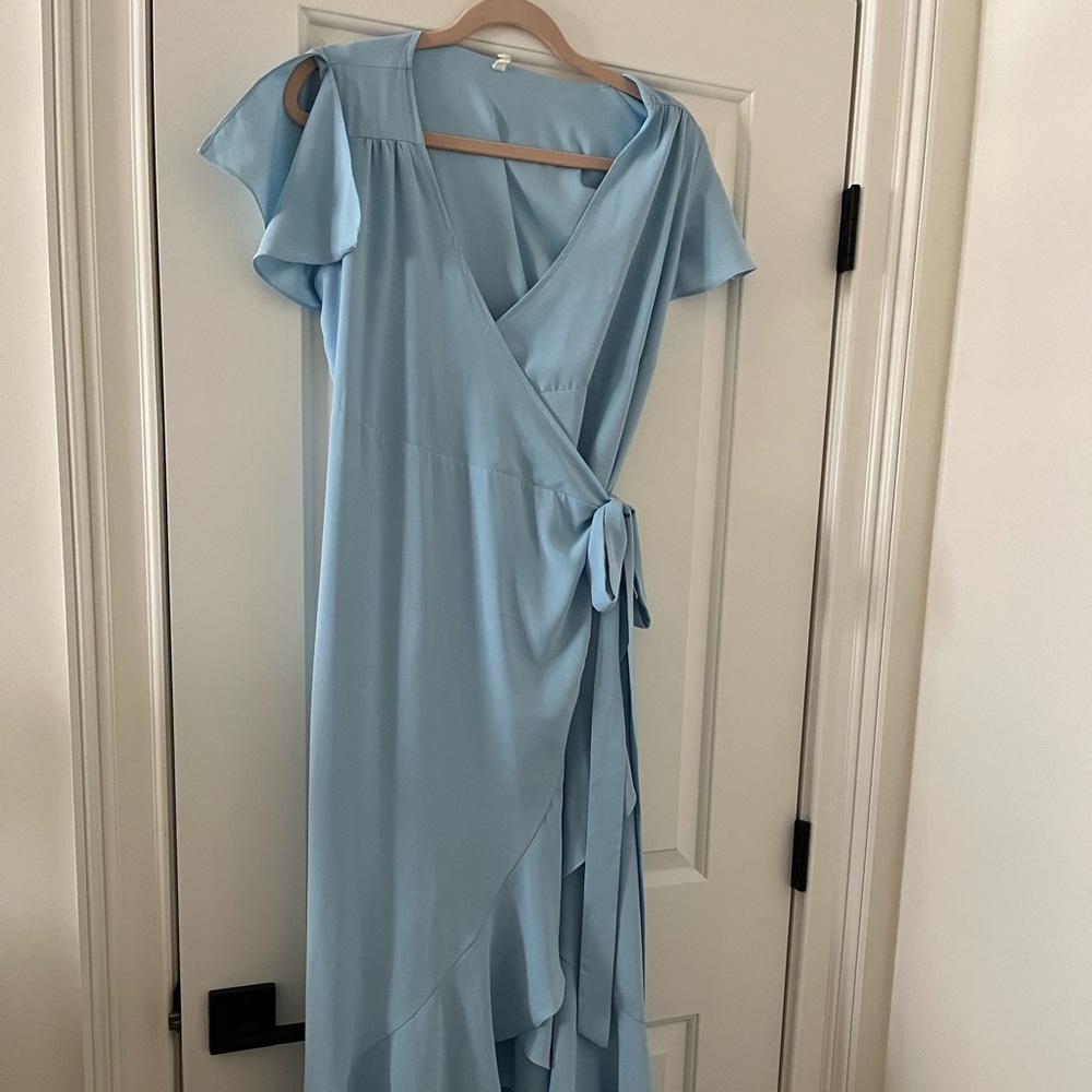 Pinkblush blue maternity dress